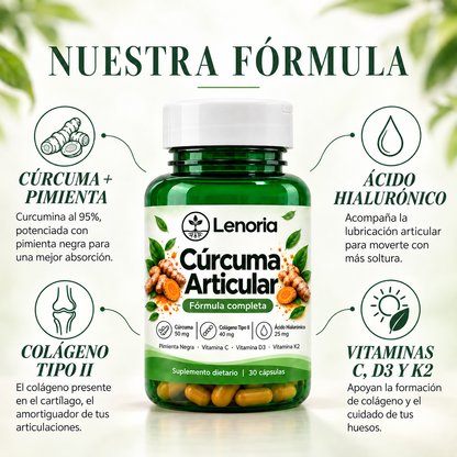 Cápsulas de Cúrcuma – Reducí la Inflamación Naturalmente